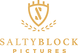 Salty Block pictures logo Yellow